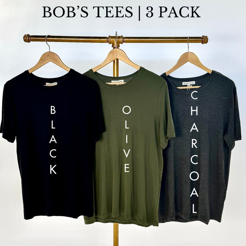 BOB'S TEE'S 3 PACK