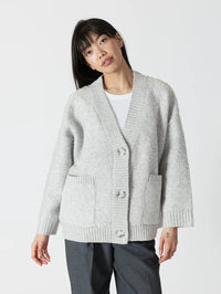 BOUCLE OVERSIZED CARDIGAN-Lyla & Luxe-Cloud Nine Pajamas