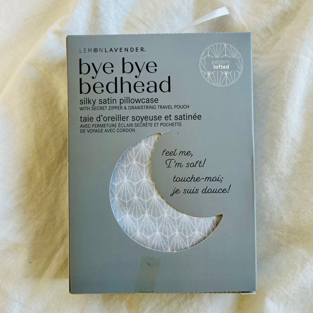 Bye Bye Bed Head Pillow Case-LEMON LAVENDER-Cloud Nine Pajamas