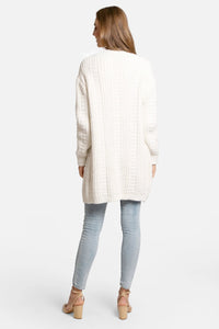 Cable Knit Cardigan-COZYLUXE-Cloud Nine Pajamas