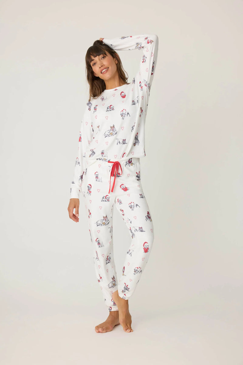 PJ SALVAGE | Candy Cane Lane PJ Set 