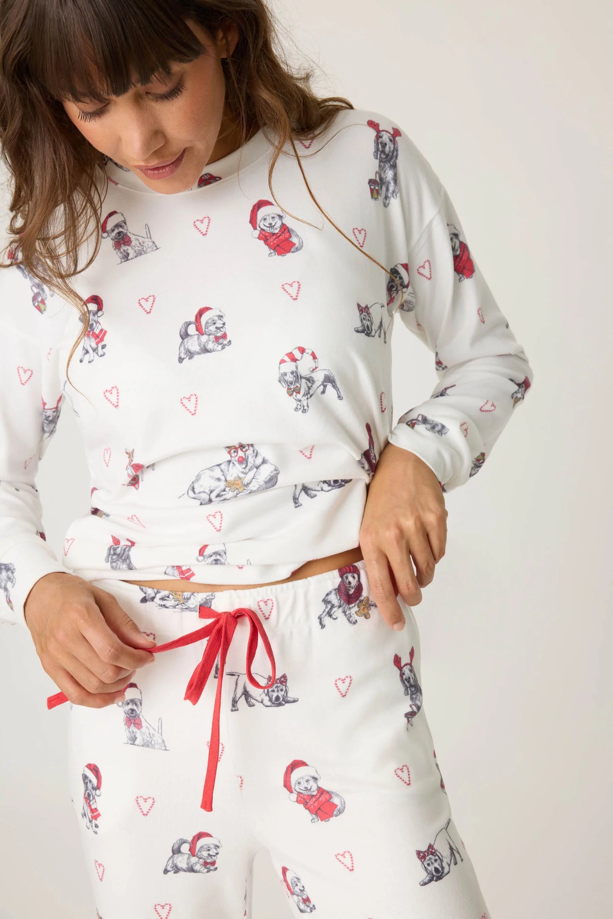 PJ SALVAGE | Candy Cane Lane PJ Set 