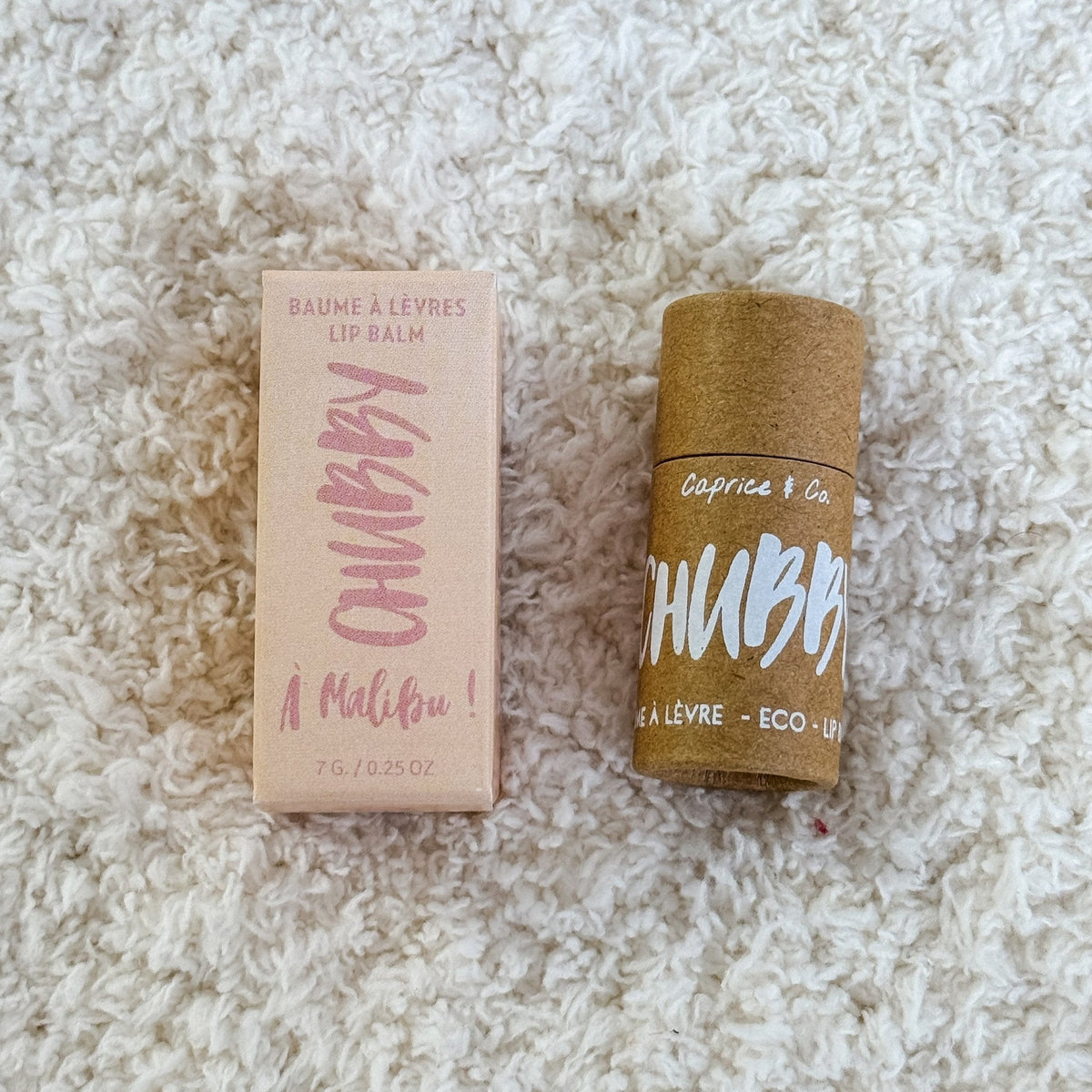 chubby lip balm malibu