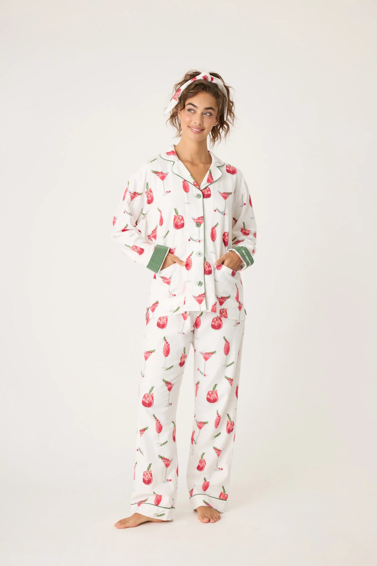 Cranberries & Cocktails Flannel PJ Set
PJ SALVAGE 