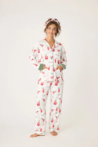 Cranberries & Cocktails Flannel PJ Set
PJ SALVAGE 