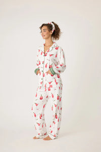 Cranberries & Cocktails Flannel PJ Set
PJ SALVAGE 