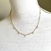 Dainty Sparkle Necklace-Royce & Oak-Cloud Nine Pajamas