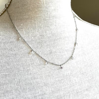 Dainty Sparkle Necklace-Royce & Oak-Cloud Nine Pajamas