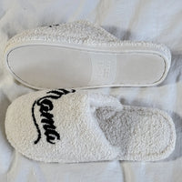 Embroidered Chenille Slipper-COZYLUXE-Cloud Nine Pajamas