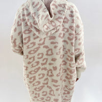 Hooded Wearable Chenille Blanket w/ Front Pocket-COZYLUXE-Cloud Nine Pajamas