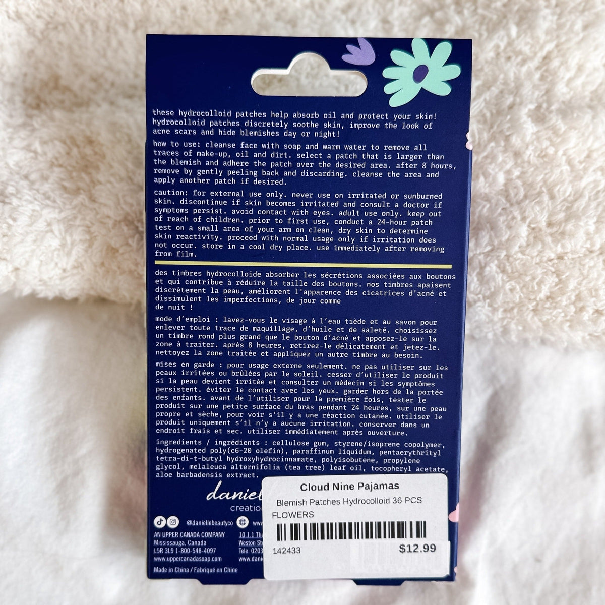 Hydrocolloid Blemish Patches-Danielle Beauty-Cloud Nine Pajamas