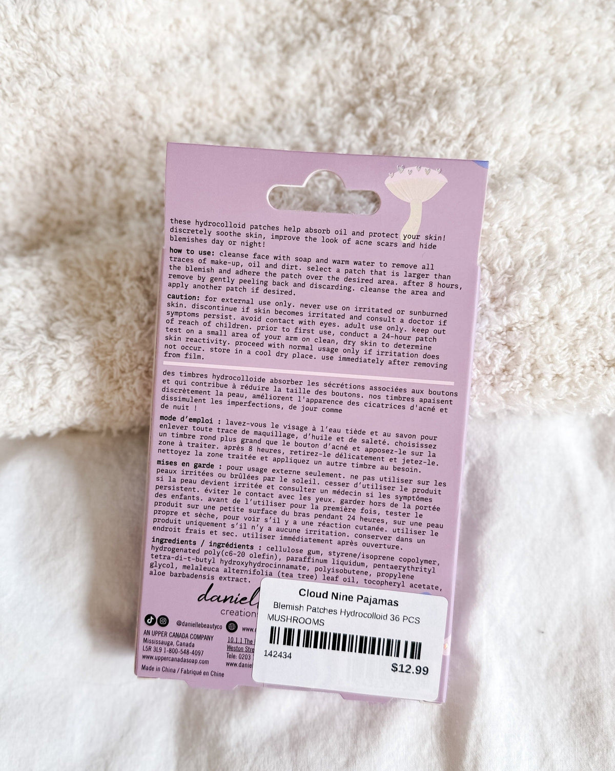 Hydrocolloid Blemish Patches-Danielle Beauty-Cloud Nine Pajamas