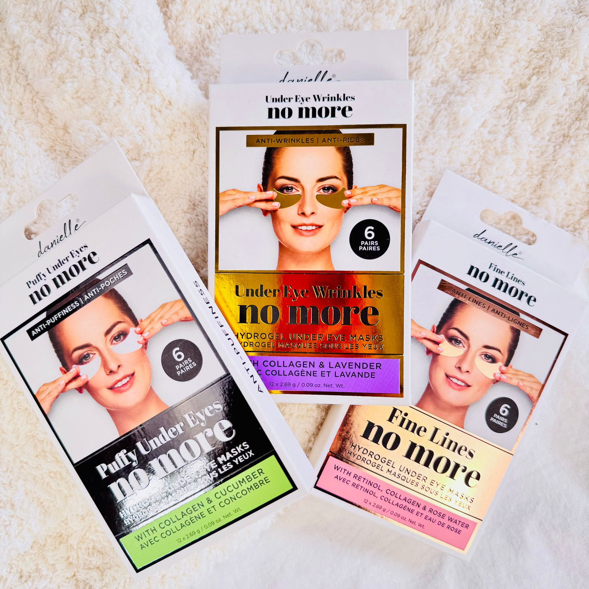 Hydrogel Under Eye Gels | 6 Pack-Danielle Beauty-Cloud Nine Pajamas