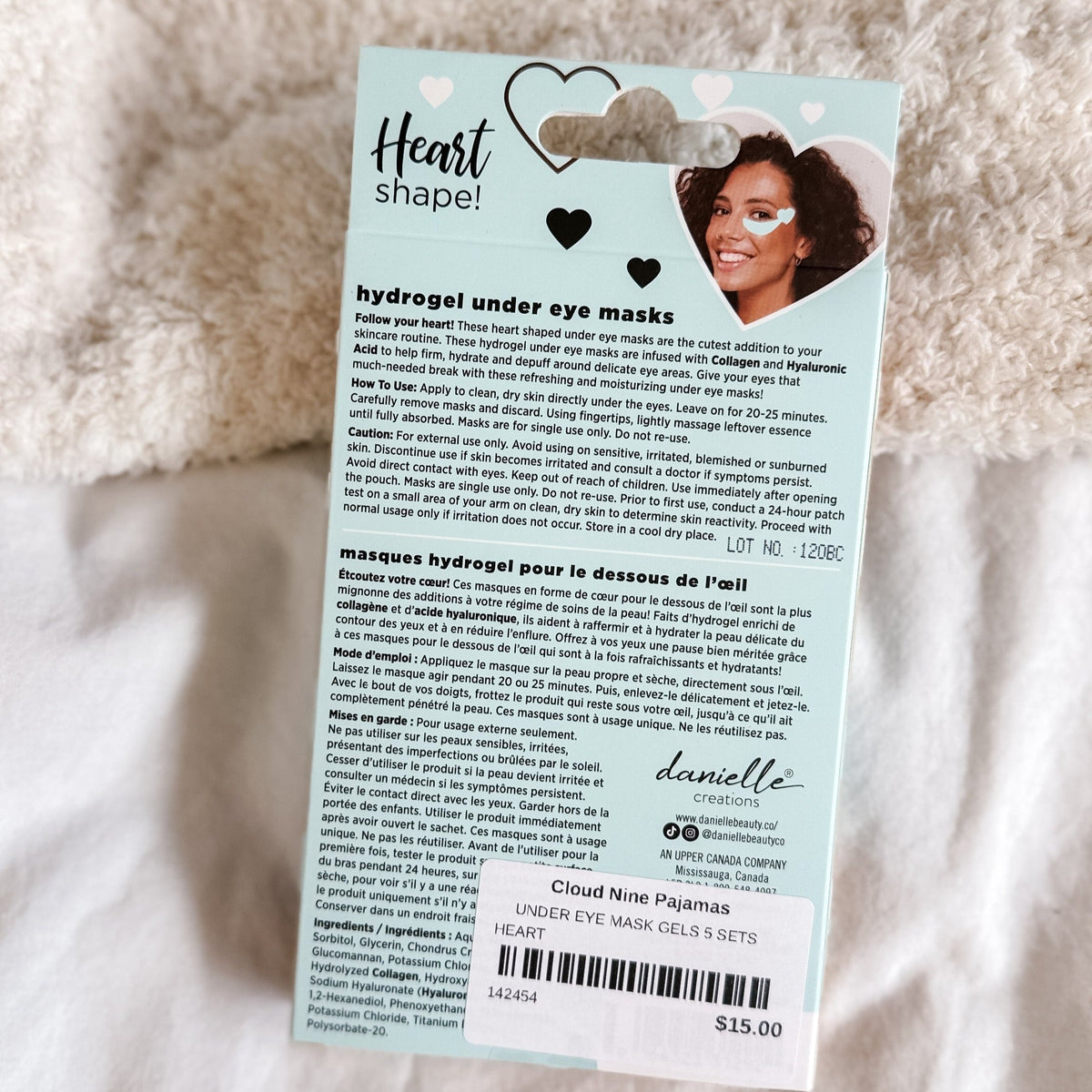 Hydrogel Under Eye Masks-Danielle Beauty-Cloud Nine Pajamas