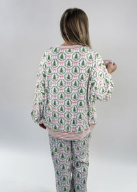 PJ Top/Jogger Christmas Tree & Bows