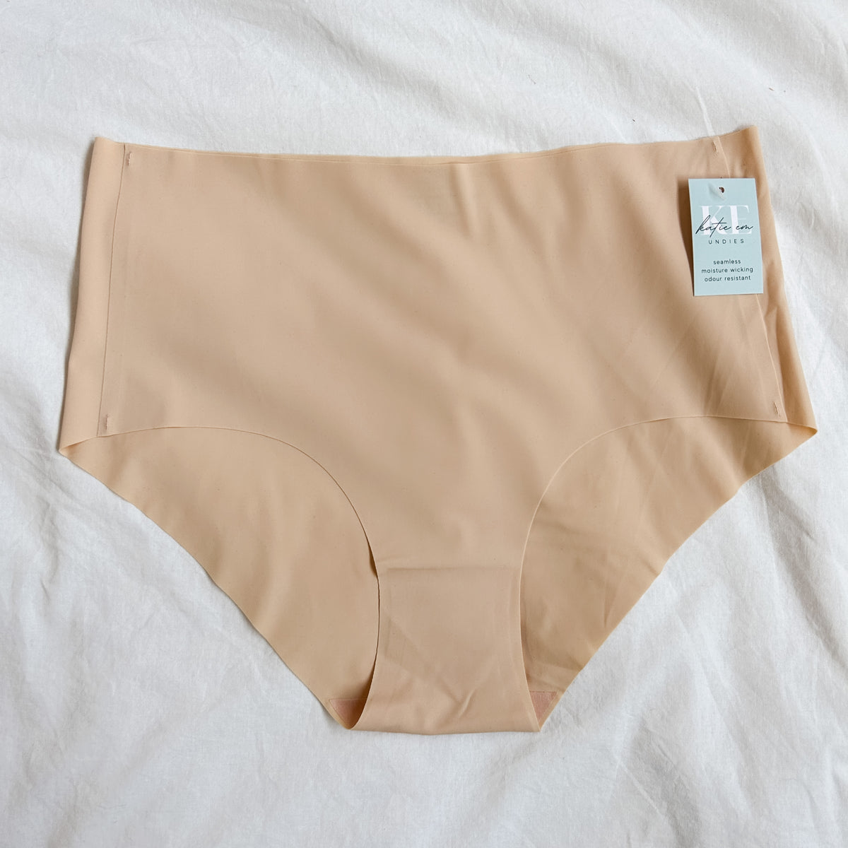 New PLUMS Underwear Co. Womens XXXL 3 Pack Laser-Cut Seamless
