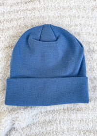 Beanie Toque Solid blue