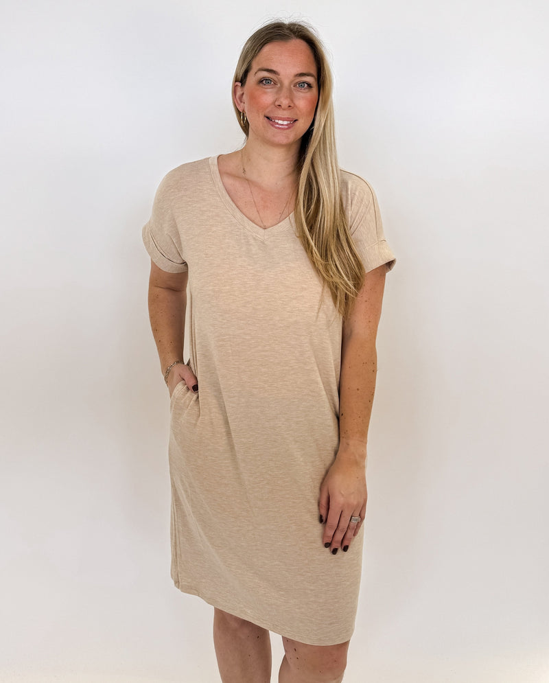 Dress Rolled Sleeve Krista | SUMMER DRESS
