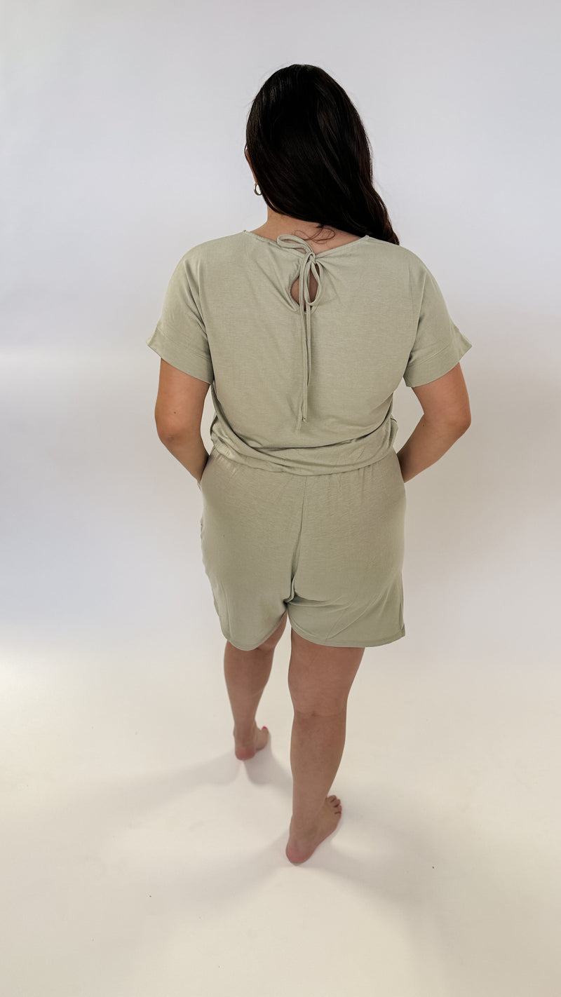 Romper Key Hole Back | SUMMER DRESS