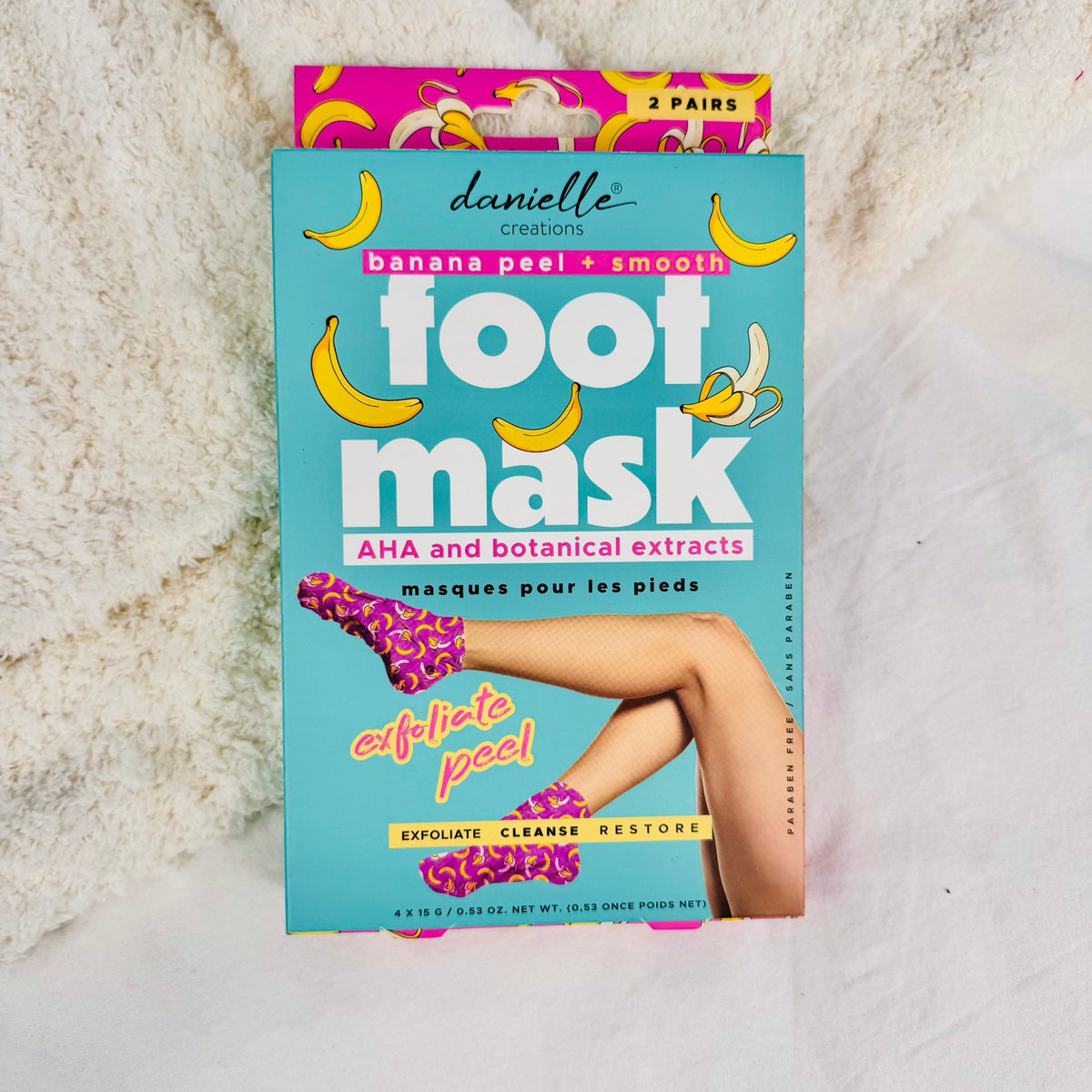 Banana Peel + Smooth Foot Mask | 2 Pair