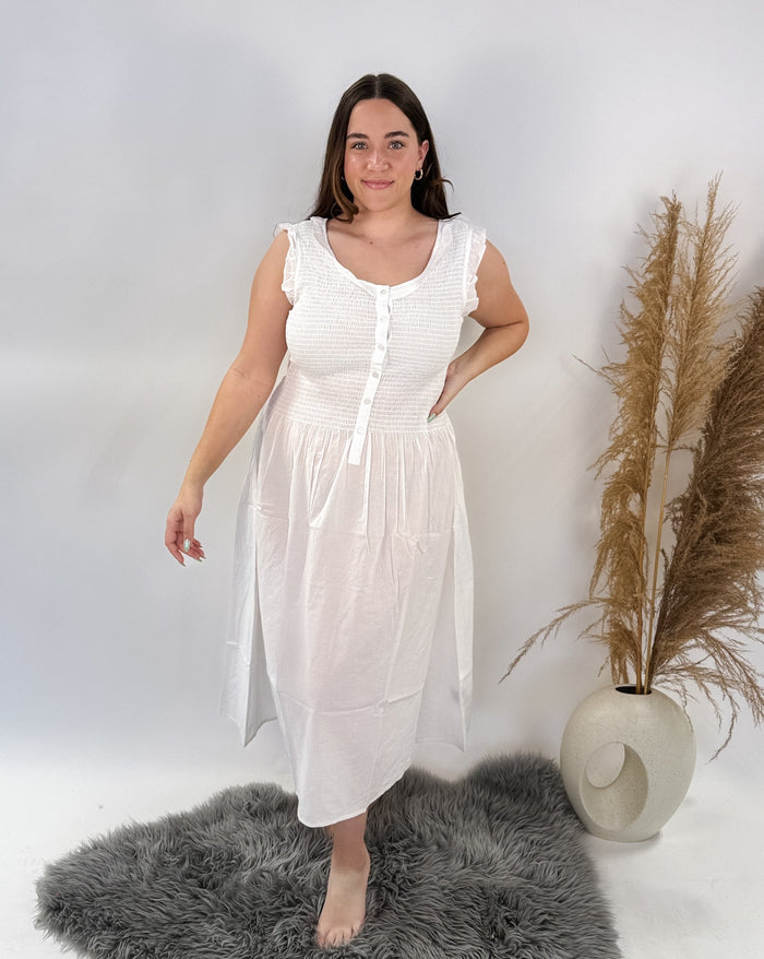 Dress Cotton Cap Sleeve | SUMMER DRESS