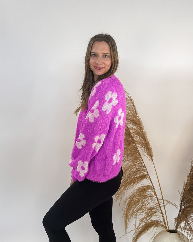 Shannon Shrug Cardi |  Petal Purple