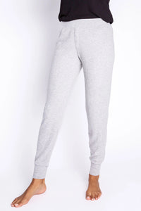 Jogger Textured Essential-Loungewear Bottoms-PJ Salvage-Cloud Nine Pajamas