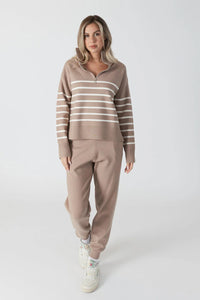 Lounge Set | Bobbi Sweater + Clover Jogger-Lyla & Luxe-Cloud Nine Pajamas