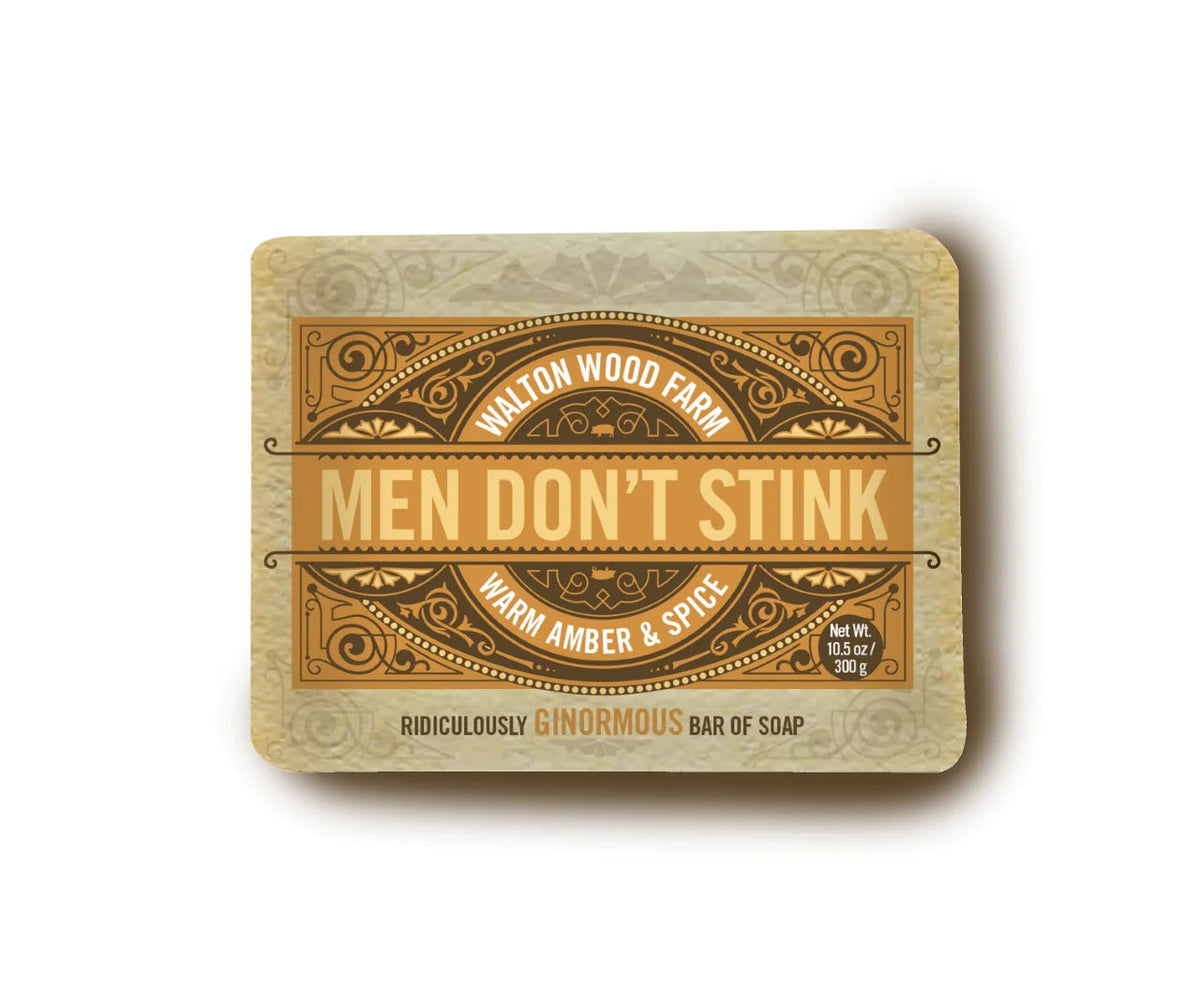 Men Don't Stink Giant Bar-Walton Wood Farm-Cloud Nine Pajamas