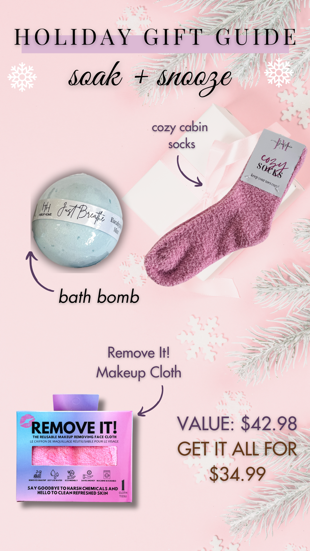 Soak & Snooze Gift Set