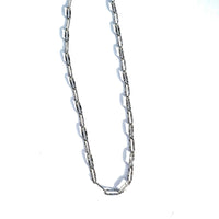 Oval Texture Chain Necklace-Royce & Oak-Cloud Nine Pajamas