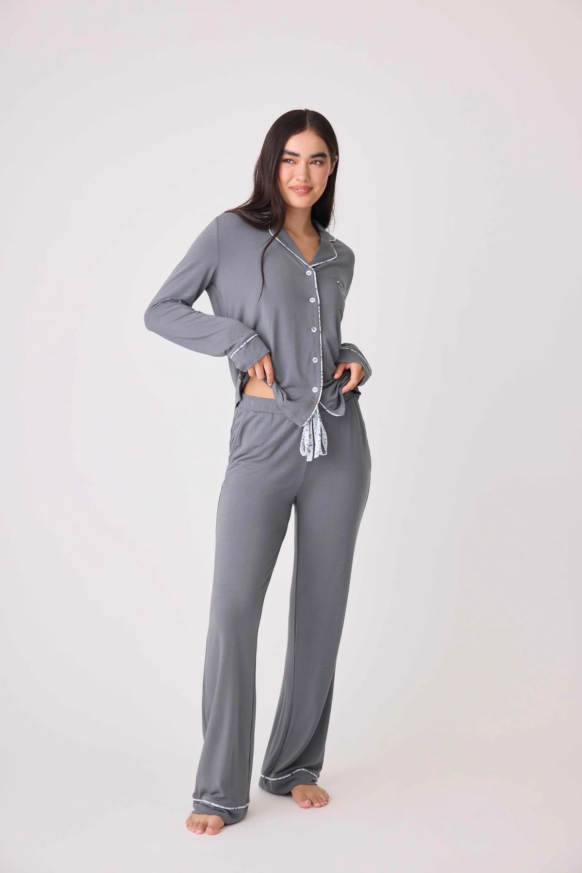 PJ Button Up Wild Dreams-PJ Set-PJ Salvage-Cloud Nine Pajamas