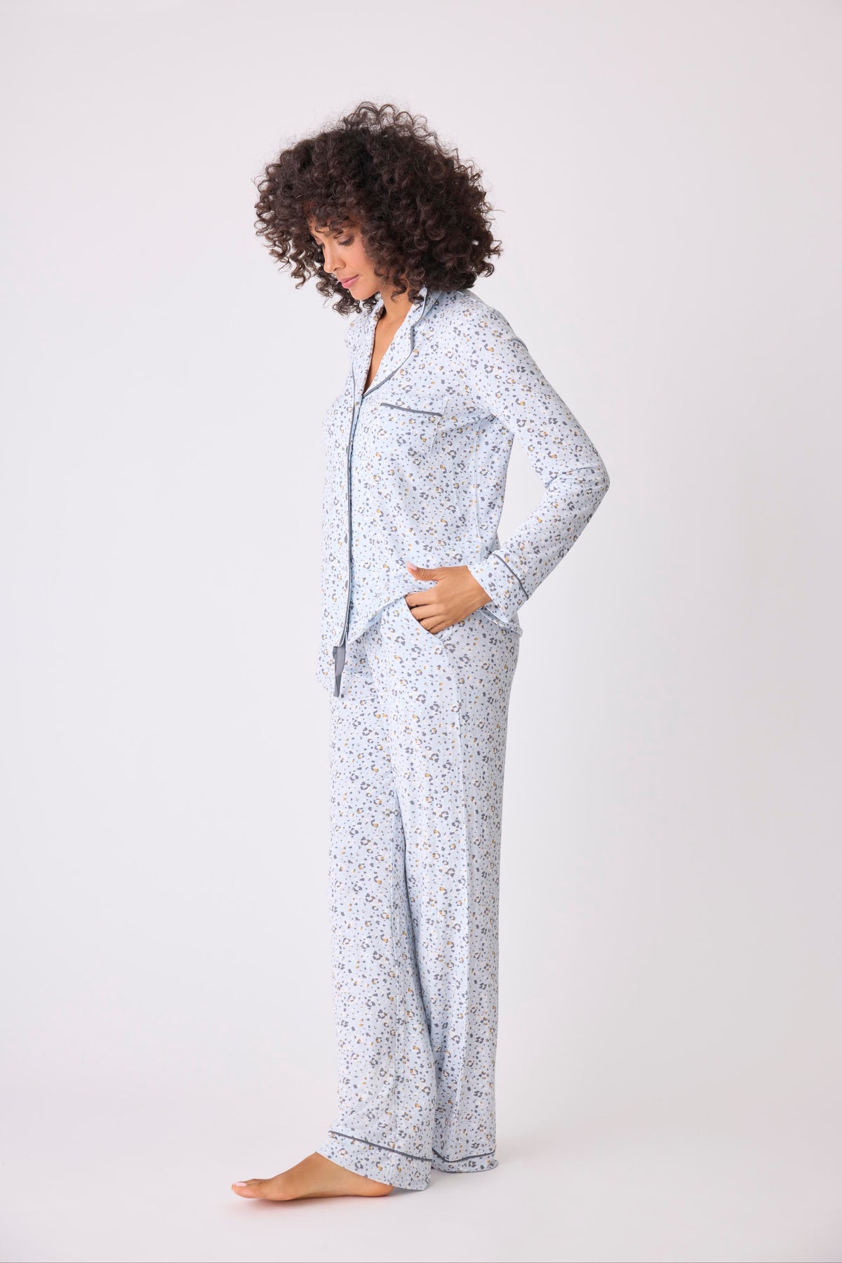 PJ Button Up Wild Dreams-PJ Set-PJ Salvage-Cloud Nine Pajamas