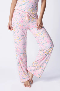 PJ Cami & Pant Floral Fields Blush-PJ Set-PJ Salvage-Cloud Nine Pajamas