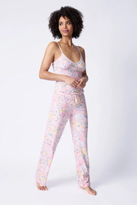 PJ Cami & Pant Floral Fields Blush-PJ Set-PJ Salvage-Cloud Nine Pajamas