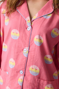 PJ Flannel Keep On Smiling-PJ Flannel-PJ Salvage-Cloud Nine Pajamas