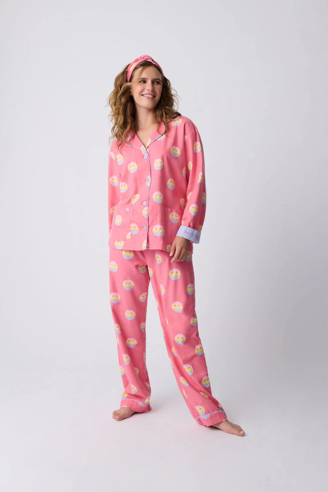 PJ Flannel Keep On Smiling-PJ Flannel-PJ Salvage-Cloud Nine Pajamas