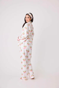 PJ Flannel Love You So Matcha-PJ Flannel-PJ Salvage-Cloud Nine Pajamas