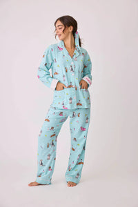 PJ Flannel Spaw Day-PJ Flannel-PJ Salvage-Cloud Nine Pajamas