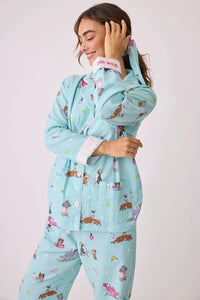 PJ Flannel Spaw Day-PJ Flannel-PJ Salvage-Cloud Nine Pajamas