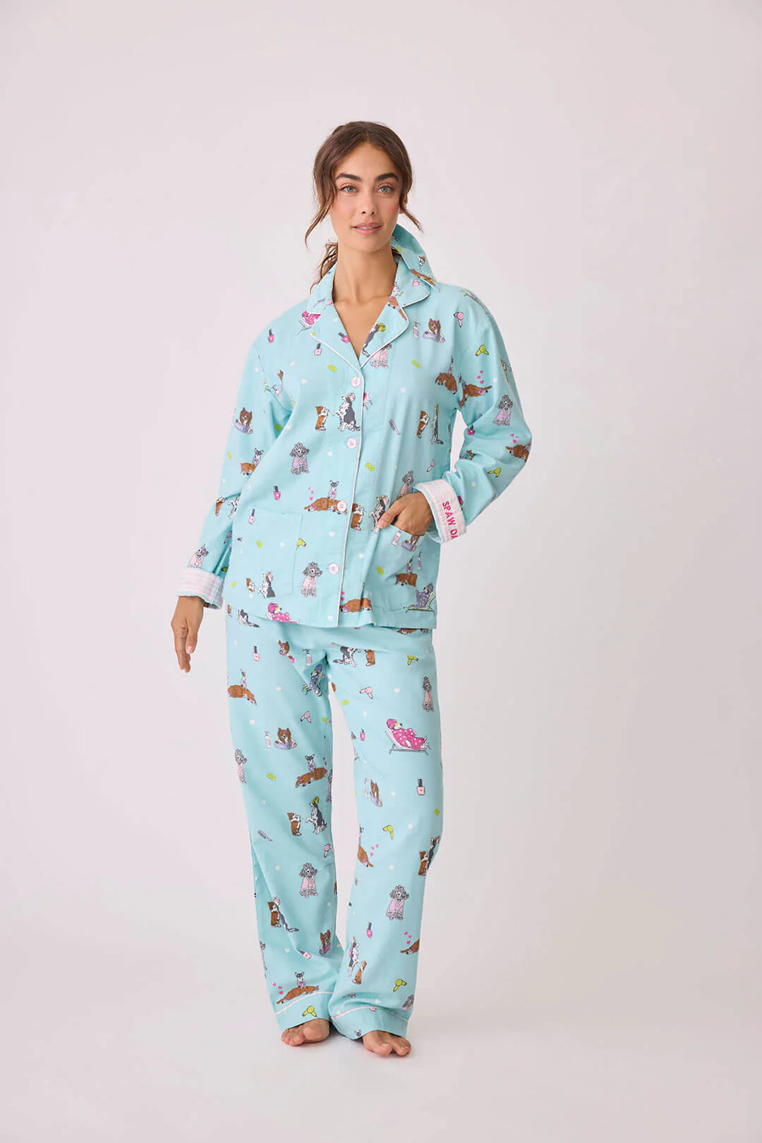 PJ Flannel Spaw Day-PJ Flannel-PJ Salvage-Cloud Nine Pajamas