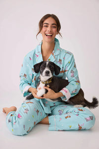 PJ Flannel Spaw Day-PJ Flannel-PJ Salvage-Cloud Nine Pajamas