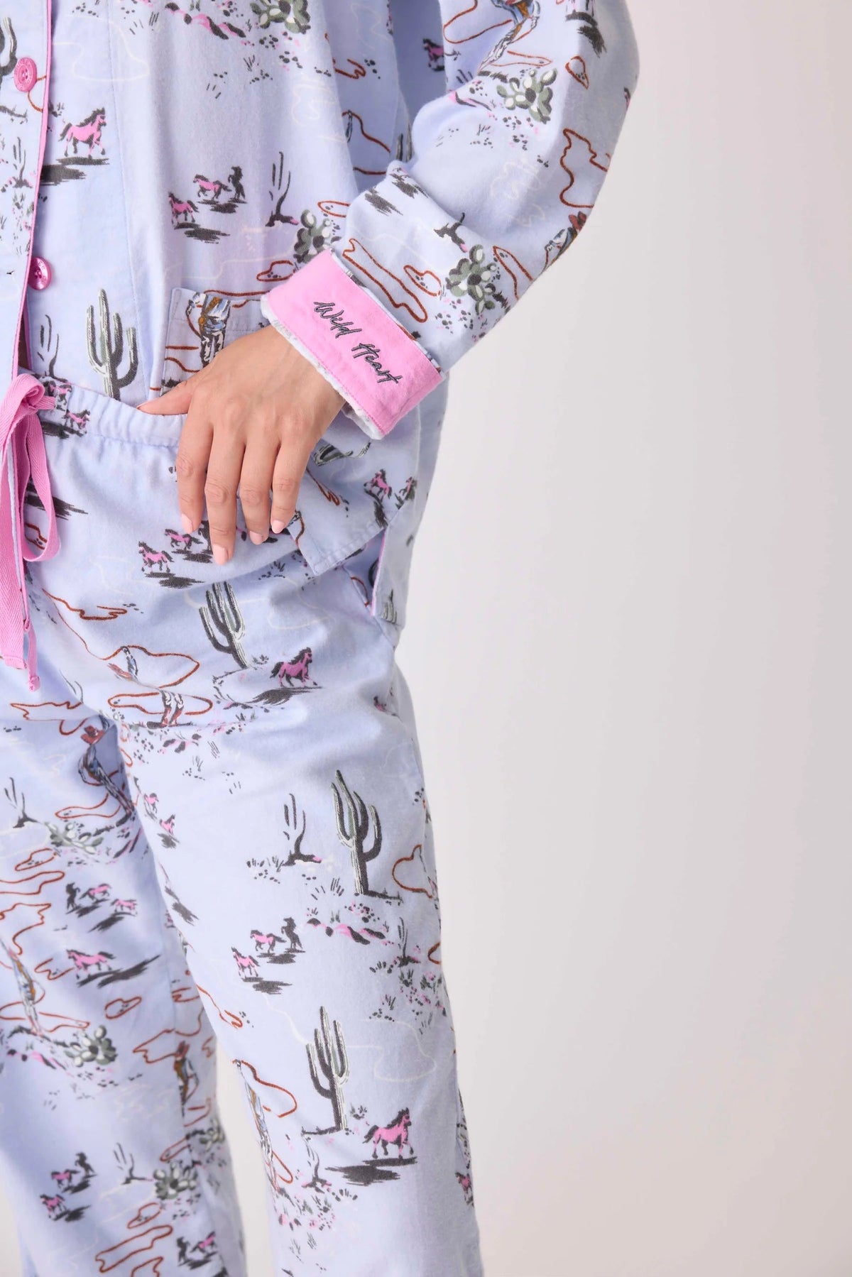 PJ Flannel Wild Heart-PJ Flannel-PJ Salvage-Cloud Nine Pajamas