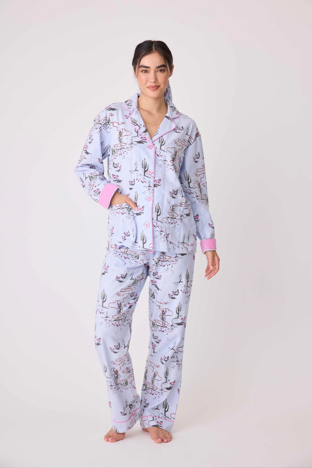 PJ Flannel Wild Heart-PJ Flannel-PJ Salvage-Cloud Nine Pajamas