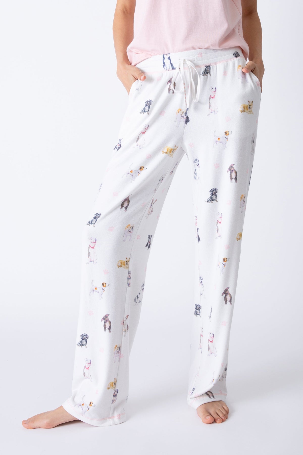 PJ Rescued Love Tee/Pant-PJ Set-PJ Salvage-Cloud Nine Pajamas