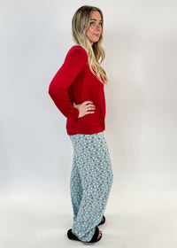 PJ Loosey Tee/Pant Bamboo peppermint 