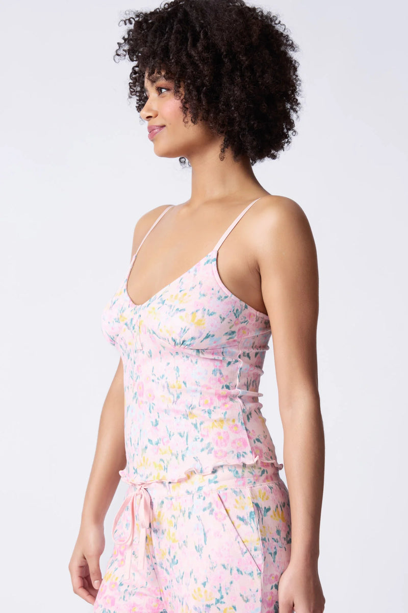 PJ Cami & Pant Floral Fields Blush