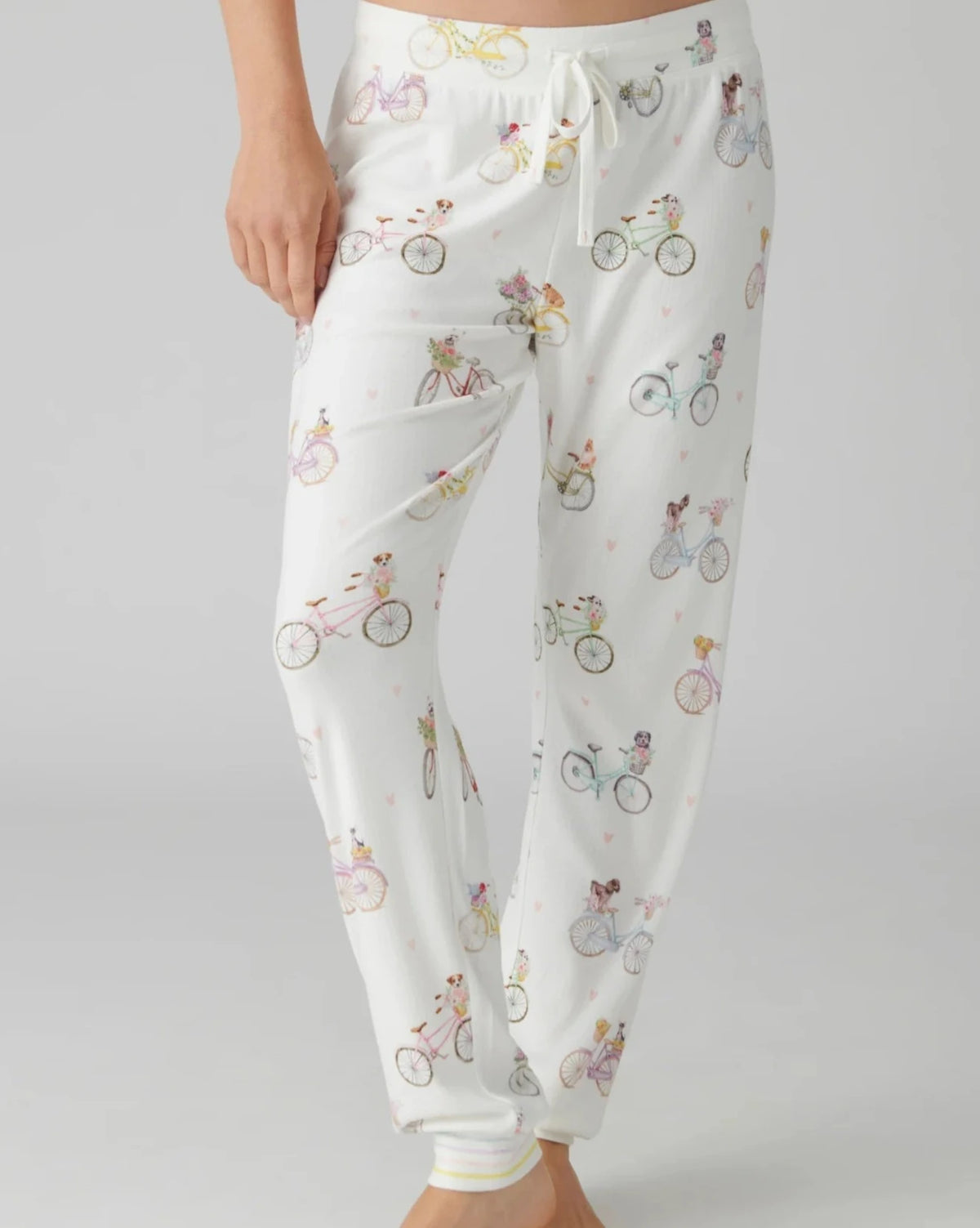 PJ Top/Jogger Set Floral Market Puppies