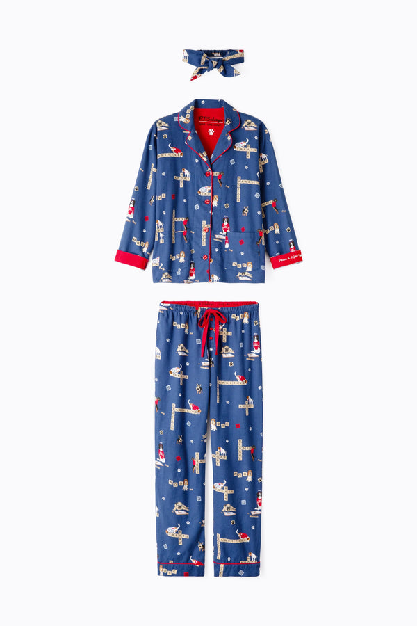 PJ Flannel Paws & Enjoy