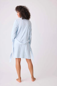 Robe Cable Crew Lounge-Robes-PJ Salvage-Cloud Nine Pajamas